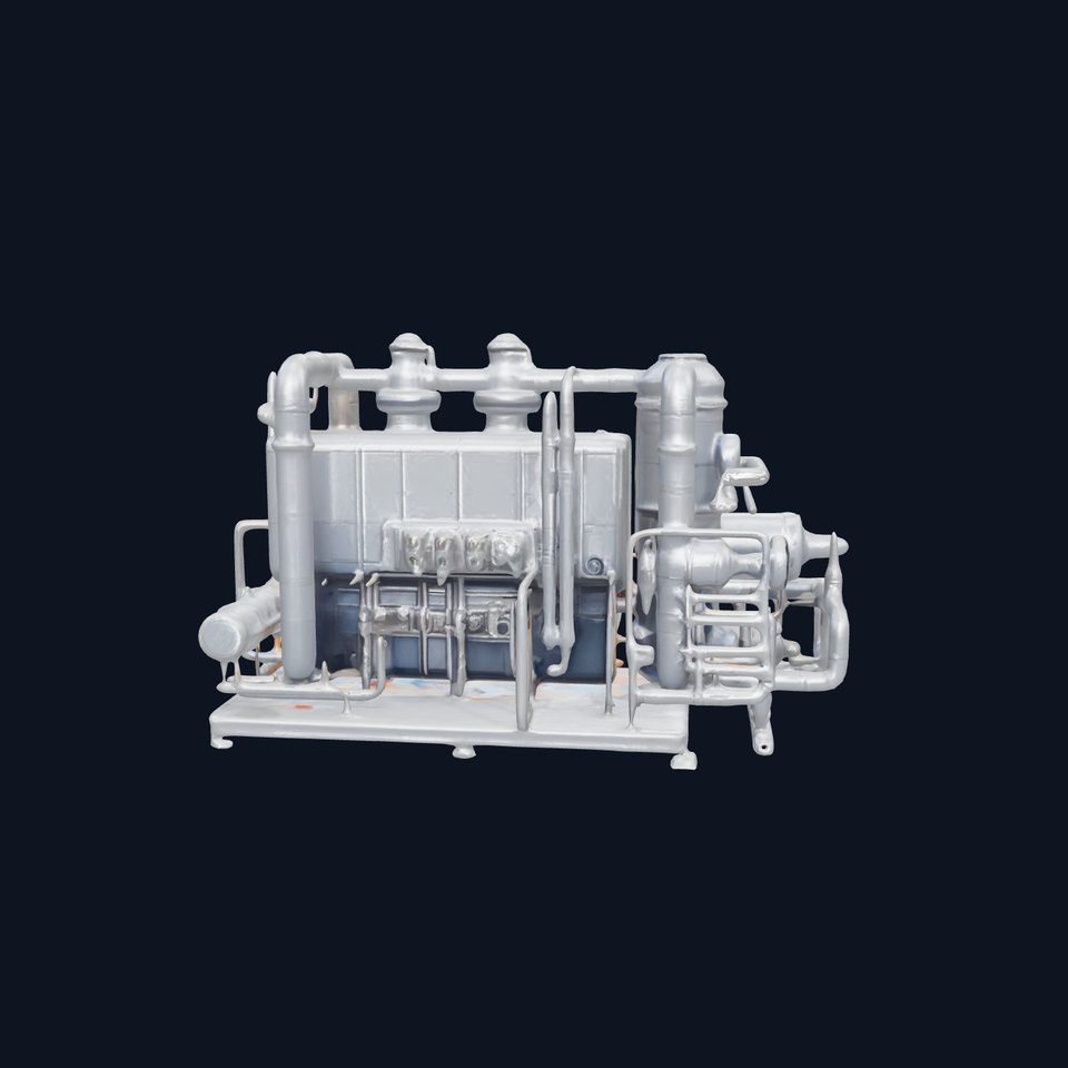 Industrial Engine Model Pack with PBR Textures